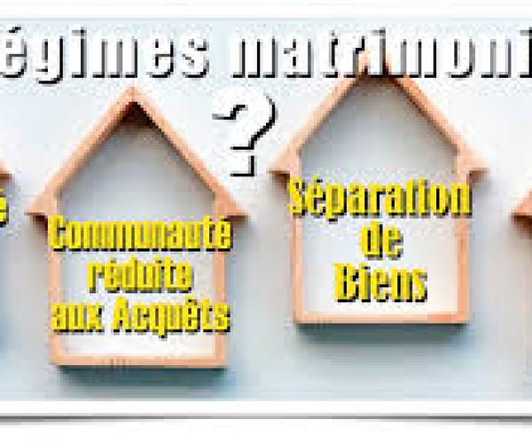 REGIME MATRIMONIAL COMMUNAUTE : acquisition d'un bien immobilier et récompense