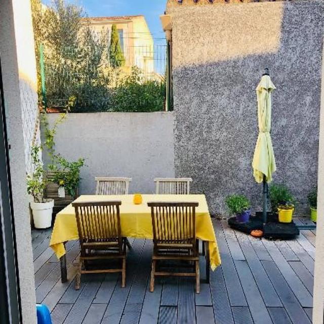 Marseille Mazargues T3 jardin